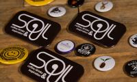 Διαφημιστικές κονκάρδες Soul Cafe