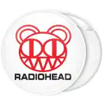Radiohead pin badge button