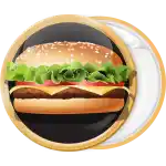 Κονκάρδα Burger Black