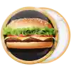 &Kappa;&omicron;&nu;&kappa;ά&rho;&delta;&alpha; Burger Black