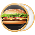 Κονκάρδα Burger Black