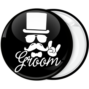 Κονκάρδα Groom Hat Hand rock μαύρη