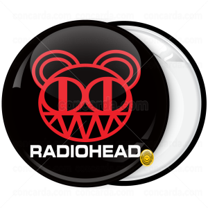 Κονκάρδα Radiohead μαύρη