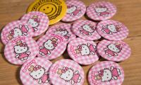 Κονκάρδες παιδικού πάρτυ Hello Kitty