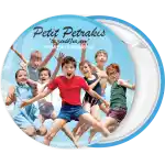 Petit Nicola summer time badge button