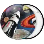 Spacecraft and Planets badge button