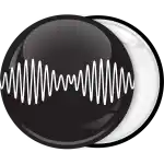 Arctic Monkeys Do I Wanna Know two waves pin badge button