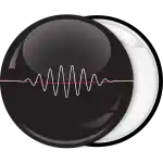Arctic Monkeys Do I Wanna Know pin badge button