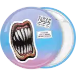 Duran Duran Pressure Off pin badge button