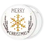 &Kappa;&omicron;&nu;&kappa;ά&rho;&delta;&alpha; Merry Christmas snowflake