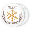 Κονκάρδα Merry Christmas snowflake