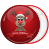 Κονκάρδα Merry Christmas χαρούμενο ταρανδάκι