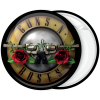 Rock Κονκάρδα Guns N Roses μαύρη