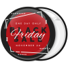 Κονκάρδα Black Friday modern red