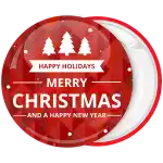 &Kappa;&omicron;&nu;&kappa;ά&rho;&delta;&alpha; Happy Holidays snow time