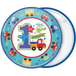 &Kappa;&omicron;&nu;&kappa;ά&rho;&delta;&alpha; 1st Birthday cars toys truck