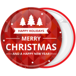Κονκάρδα Happy Holidays snow time