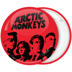 Κονκάρδα Arctic Monkeys faces κόκκινη