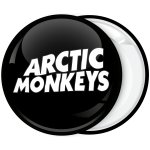 Κονκάρδα Arctic Monkeys logo μαύρη 