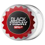 &Kappa;&omicron;&nu;&kappa;ά&rho;&delta;&alpha; Black Friday rosette