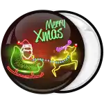 &Kappa;&omicron;&nu;&kappa;ά&rho;&delta;&alpha; Merry Xmas neon colors