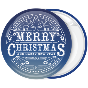Κονκάρδα Merry Christmas lights blue