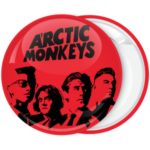 Κονκάρδα Arctic Monkeys faces κόκκινη