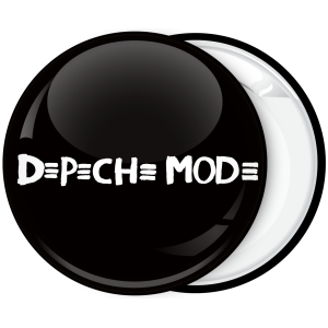 Κονκάρδα Depeche Mode μαύρη