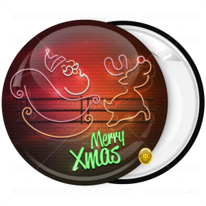 Κονκάρδα Merry Xmas Santa