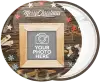 Κονκάρδα Χριστουγεννιάτικο Photo booth Merry Christmas wood frame