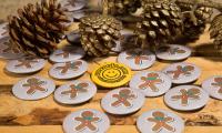 Χριστουγεννιάτικες κονκάρδες Gingerbread Cookie