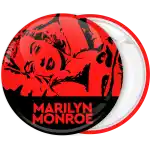 Marilyn Monroe red badge button