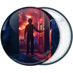 &Kappa;&omicron;&nu;&kappa;ά&rho;&delta;&alpha; Stranger Things door