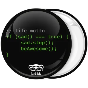 &Kappa;&omicron;&nu;&kappa;ά&rho;&delta;&alpha; life motto code Geek life