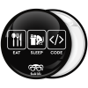 Κονκάρδα Eat Sleep Code Geek life