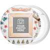Κονκάρδα Χριστουγεννιάτικο Photo booth white wood