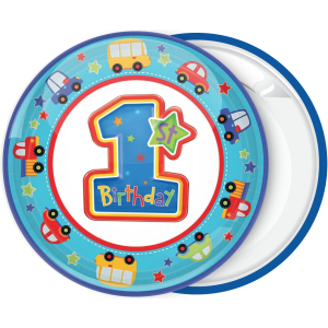 Κονκάρδα 1st Birthday round cars