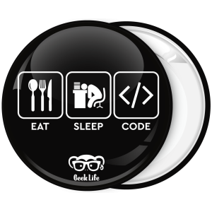 Κονκάρδα Eat Sleep Code Geek life