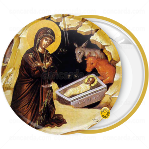 Κονκάρδα Η Γέννηση του Κυρίου Ιησού Χριστού χρυσό