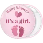 &Kappa;&omicron;&nu;&kappa;ά&rho;&delta;&alpha; baby shower its a girl &pi;&omicron;&upsilon;ά