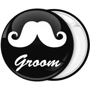 &Kappa;&omicron;&nu;&kappa;ά&rho;&delta;&alpha; &gamma;ά&mu;&omicron;&upsilon; Groom Mustache &mu;&alpha;ύ&rho;&eta;