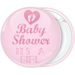 Κονκάρδα baby shower its a girl feet
