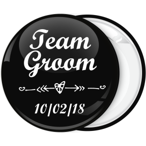 Κονκάρδα Team Groom καρδιά