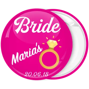 K&omicron;&nu;&kappa;ά&rho;&delta;&alpha; bachelorette The Bride Ring &phi;&omicron;ύ&xi;&iota;&alpha;-&lambda;&epsilon;&upsilon;&kappa;ό