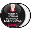 Κονκάρδα There is nothing permanent except change μαύρη