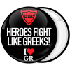 Κονκάρδα Heroes Fight like Greeks μαύρη