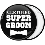 Κονκάρδα Certified super groom μαύρη