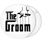 Κονκάρδα The groom godfather style λευκή