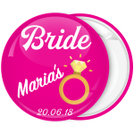 Kονκάρδα bachelorette The Bride Ring φούξια-λευκό