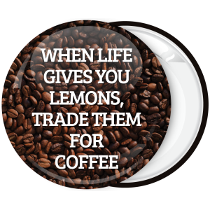Κονκάρδα When life gives you lemons κεφαλαία γραφή